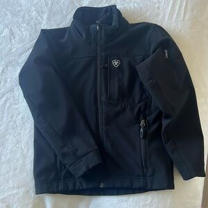 Kids Ariat Black Softshell Jacket